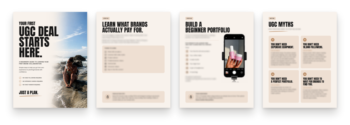 4 View Inner page preview of UGC Guide