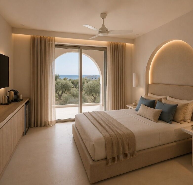 Crete, Greece Hotel Room